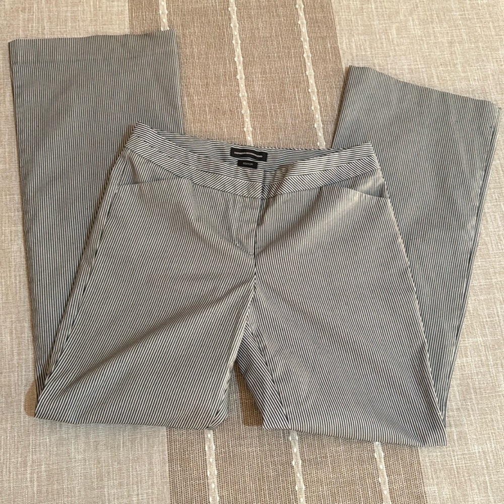 Express design studio editor blue stripe pants